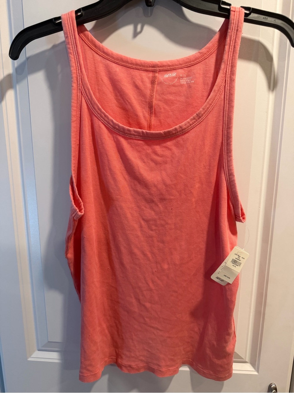 aerie Ribbed Scoop Tank Top NWT! XL